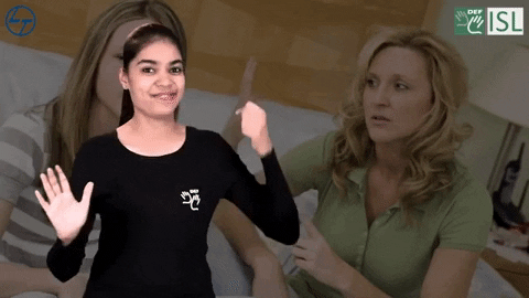 Sign Language Force GIF by ISL Connect