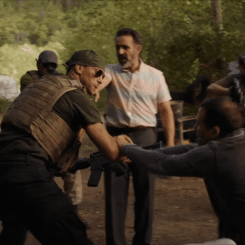 cam gigandet fight GIF by AUDIENCE Network