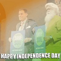 Independence Day India GIF by Conscious Planet - Save Soil