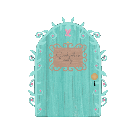 Flowers Door Sticker