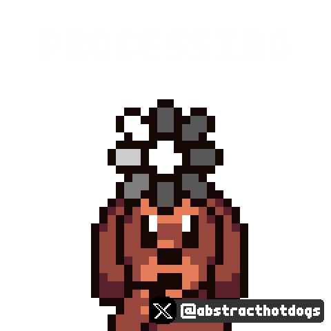 Calculating In Progress Sticker by HotDogs