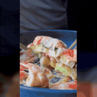 Lets Eat Italian Food GIF by Rice Robot
