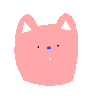 Happy Cat Sticker by Lavilletlesnuages