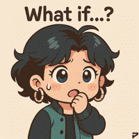 Biting What If GIF by Persona