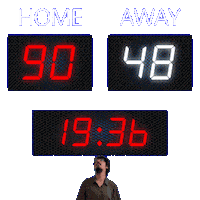 48 Away Sticker