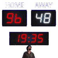 48 Away Sticker