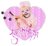 pinkukingdom pink glitter jazmin bean jazminbean Sticker