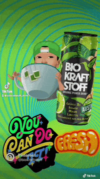 GIF by BiOKRAFTSTOFF - ORGANIC POWER DRINK