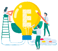 E Sticker by Emais Urbanismo