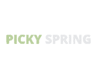 PickySpring logo pickyspring Sticker