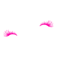 Think Pink Lashes Sticker by NINA LASH