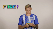 On Fire Sport GIF by Hertha BSC