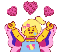 LEGOJapan love lego かわいい レゴ Sticker