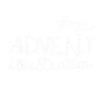 Christmas Illustration Sticker