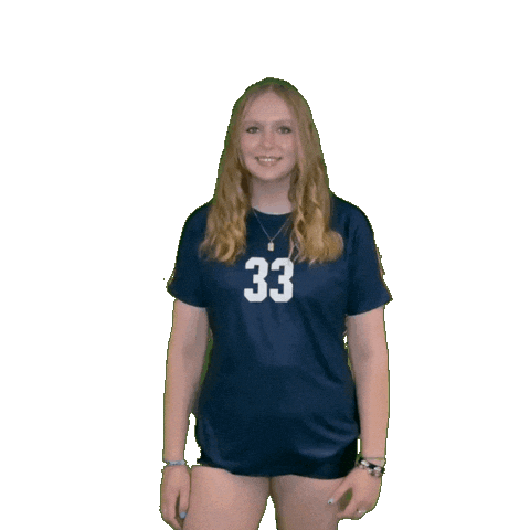 Womens Volleyball Sticker by Clarke University