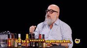 Andrew Zimmern Hot Ones GIF by First We Feast