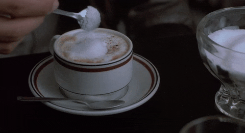 the fly coffee GIF