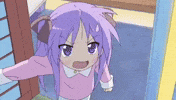 Angry Lucky Star GIF
