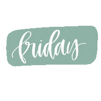 Day Friday Sticker by Lili and Bella
