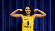 hind ben abdelkader laughing GIF by Indiana Fever