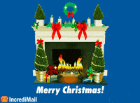 merry christmas winter GIF by IncrediMail