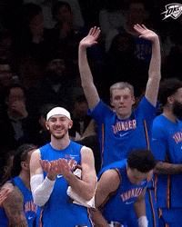 Hands Up Basketball GIF by OKC Thunder
