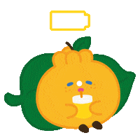 Happy Orange Sticker by THE RECORDER FACTORY