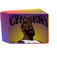 Lebron James Basketball Sticker
