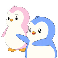 Happy Dance Sticker by Pudgy Penguins