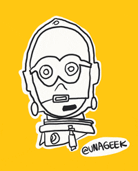 unageek nerd geek droid geek girl GIF