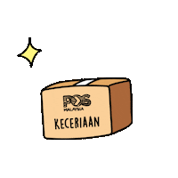 Delivery Box Sticker by Pos Malaysia