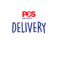 On The Way Thank You Sticker by Pos Malaysia