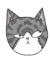 Cat Ugh Sticker