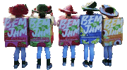 BEMJAM food friends mascot foodie Sticker