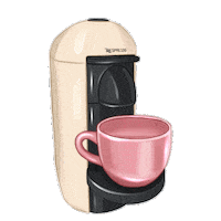 rregi_d coffee morning nespresso lovecoffee Sticker