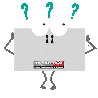 Question Mark What Sticker by mySAFEBOX