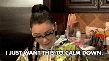 I Just Want This To Calm Down Mtv GIF by Jersey Shore Family Vacation
