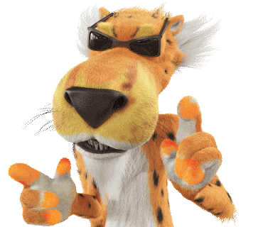 Chester Cheetah Mascot Sticker by Cheetos