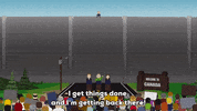 mr. garrison cheering GIF by South Park 