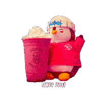 Wellness Sipping Sticker by Pengu Juice Co.