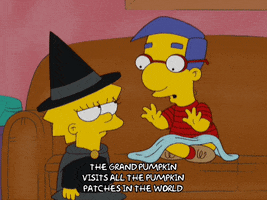 lisa simpson halloween GIF