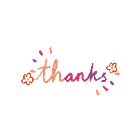 Thanks Sticker