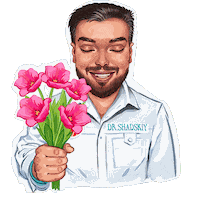 Цветы Sticker by Oleg Shadskiy