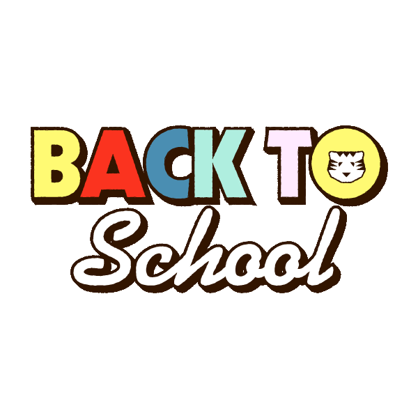 Backtoschool Sticker by Papier Tigre