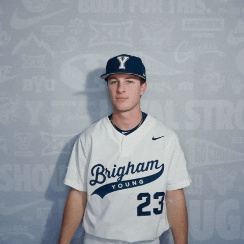 Brigham Young Byu Baseball GIF by BYU Cougars
