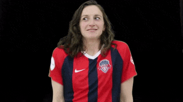 andi sullivan shrug GIF by Washington Spirit