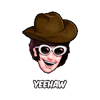 Sunglasses Cowboy Sticker by INF1N1TE