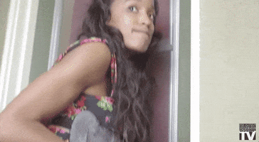 sneaky african american GIF
