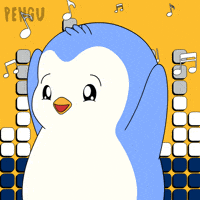 Happy Turn It Up GIF by Pudgy Penguins