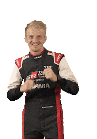 ToyotaGazooRacingArg racing 1 vamos victoria Sticker